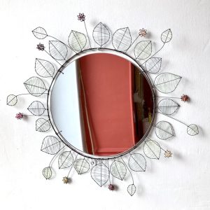 Grand rond à feuilles