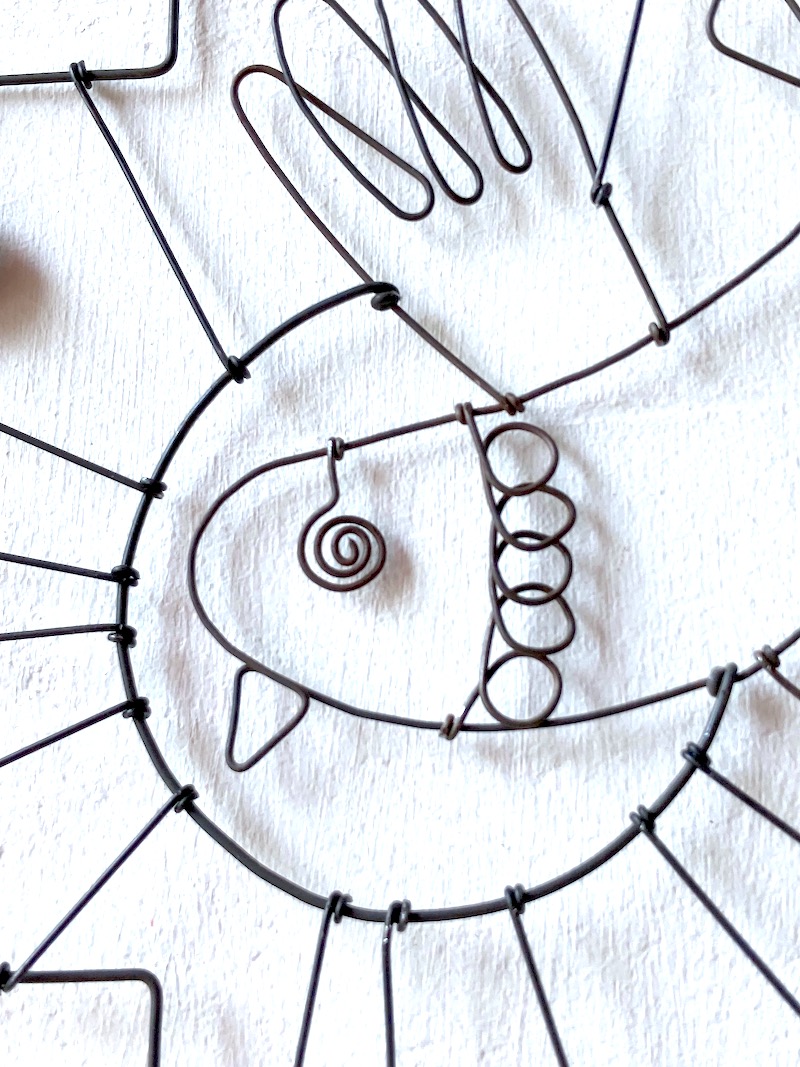 Croix Oiseau de joie bleu – Image 3