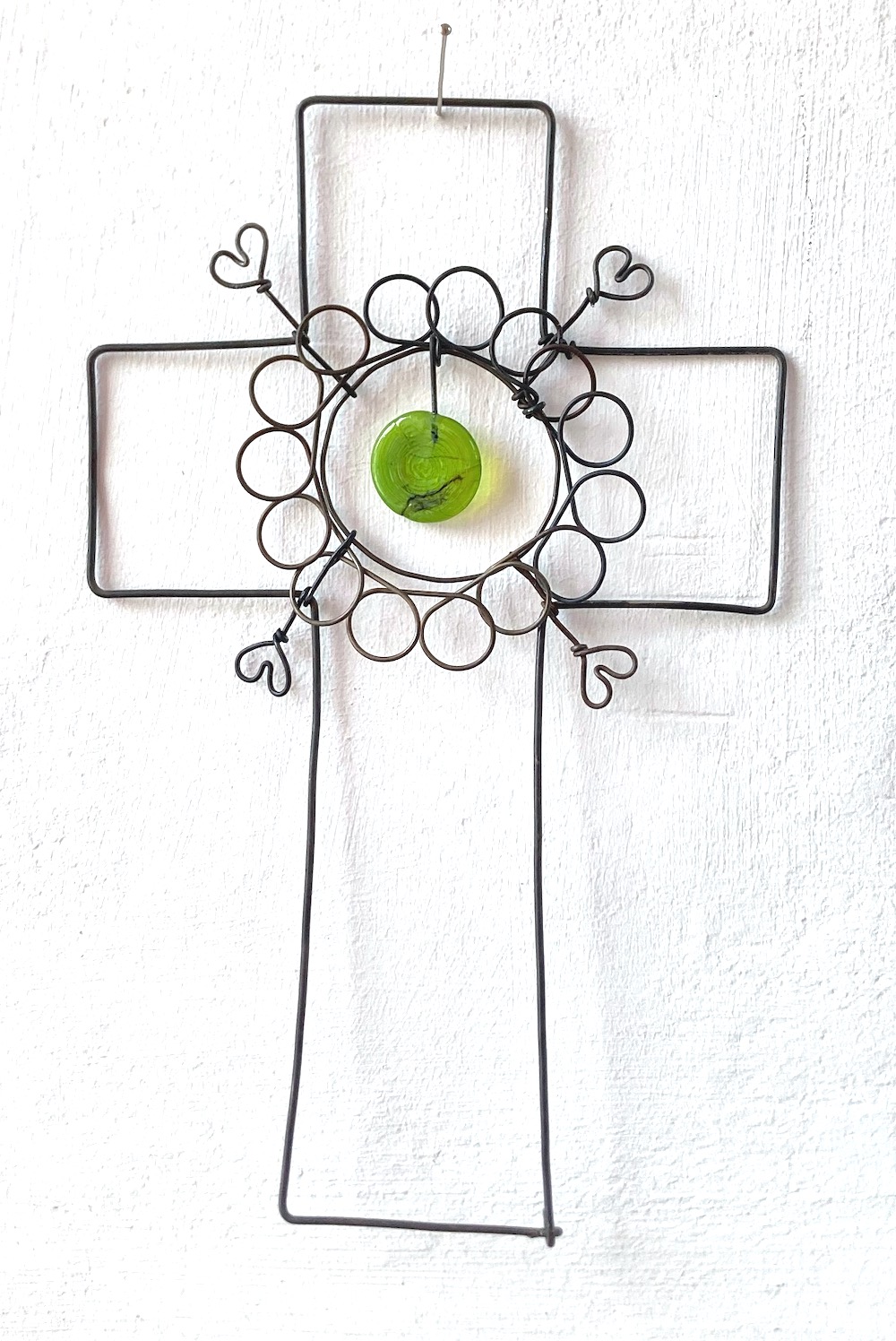 Croix longue vert